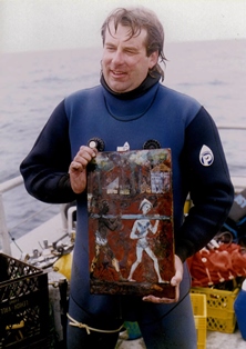 John Chatterton Diving on Andrea Doria with his BFK